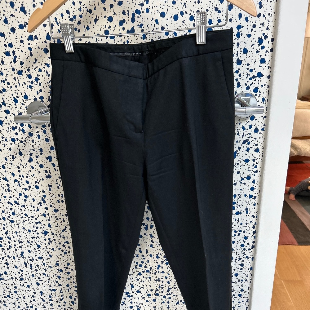 Black Theory wool cropped dress pants (size 4)